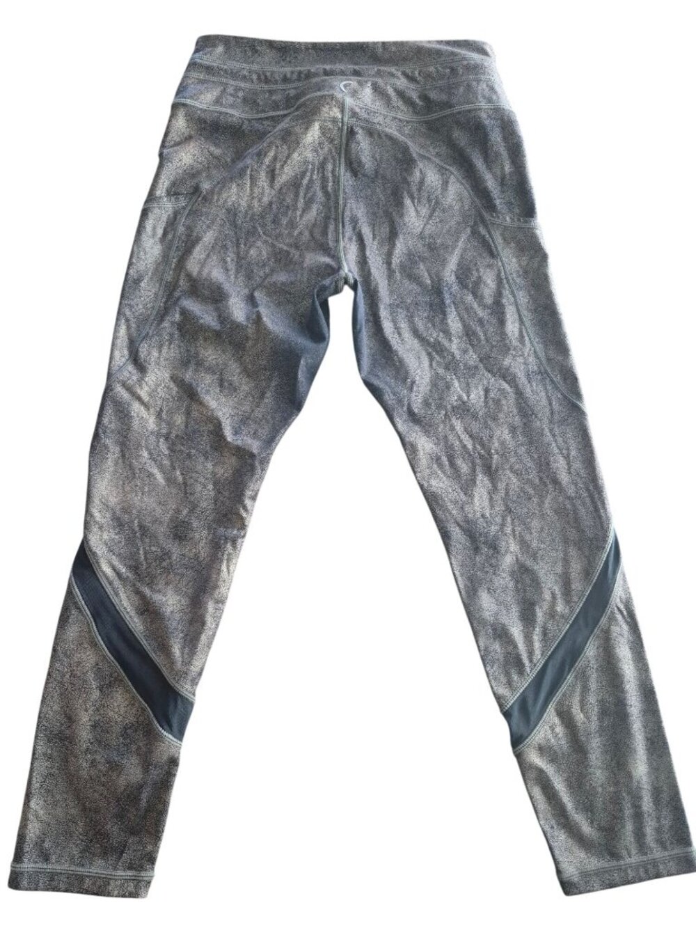 Zyia Active Gold Metallic Leggings Size 8-10 - Picture 2 of 4